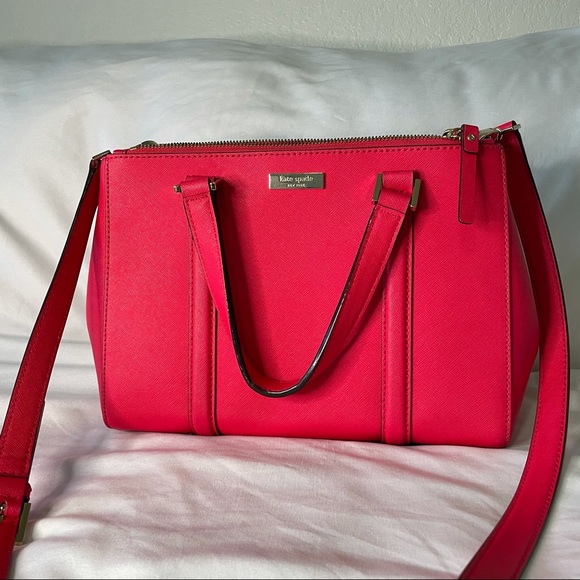 KATE SPADE Newbury Lane Loden Peony/Pink Crossbody - Picture 1 of 7